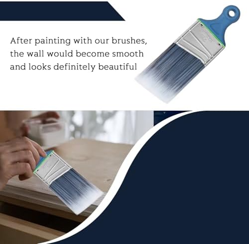 Wesquer Paint Brushes Short Handle Paint Brush - Image 5