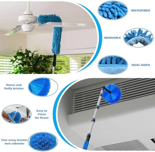 20FT Reach Extendable Ceiling Duster Kit - Image 6