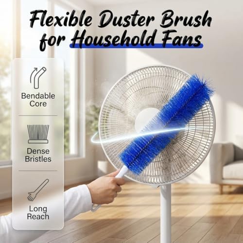 Fan Cleaning Brush, Upgrade Bendable Duster - Image 6