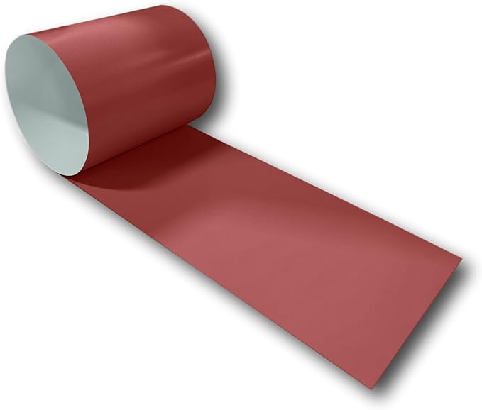 Eagle 1-24 Gauge KYNAR 500 Sheet Metal Flashing Rolls-10 FT Long-Heavy Duty-Commercial Grade-Roofing Flashing, Fascia Cover, Coping Cap-Multiple Sizes (30" x 10 FT, Terra Cotta)