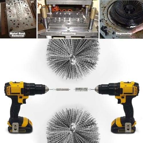 5Pcs 7/8" Stainless Steel Wire Bore Brush - Image 7