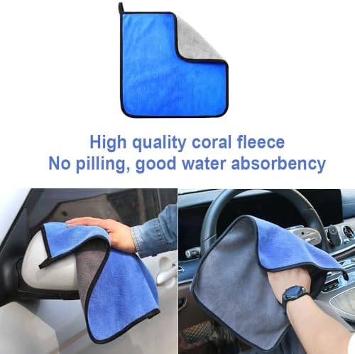 Car Detailing Brushes, Soft Bristles Interior Duster Cleaning Brush, Including - Image 6