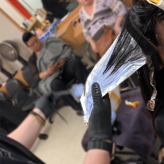 GK Hair Pop-up Foil with Box of 250 Sheets for Hairs Coloring β Premium Silver Aluminum Foil for Hair Highlighting, Coloring, and Dyeing