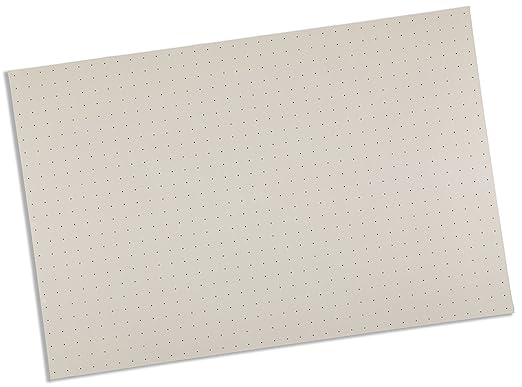 Rolyan Splinting Material Sheet, Polyflex II, White, 3/32" x 18" x 24", 1% Perforated, Single Sheet