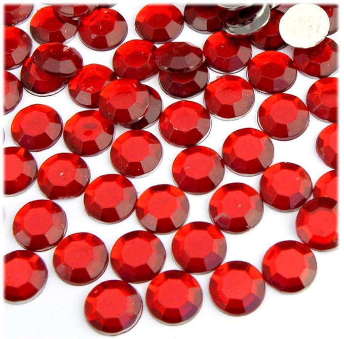 The Crafts Outlet 144pc Rhinestones Round 10mm - Multi Assortment