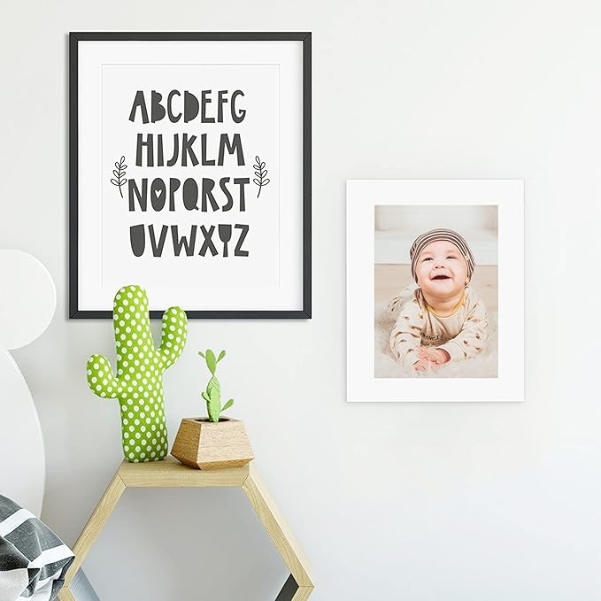 Somime 10 Pack Backing Boards, 11x17 Uncut White Mats Matboards, Acid-Free Backerboards for Art Prints, Ideal for Photos, Pictures, Prints, and Frames