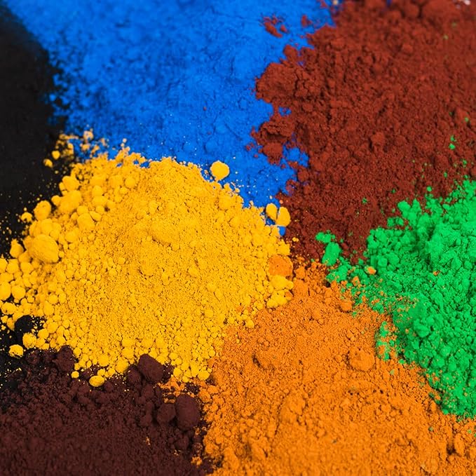 GOODTAKE Blue Pigment Cement Pastel Tile Paint Color Pigment DIY Manually Paving Concrete Mold Concrete Color Pigment Dye for Cement Mortar Grout (Blue, 2 Pounds)