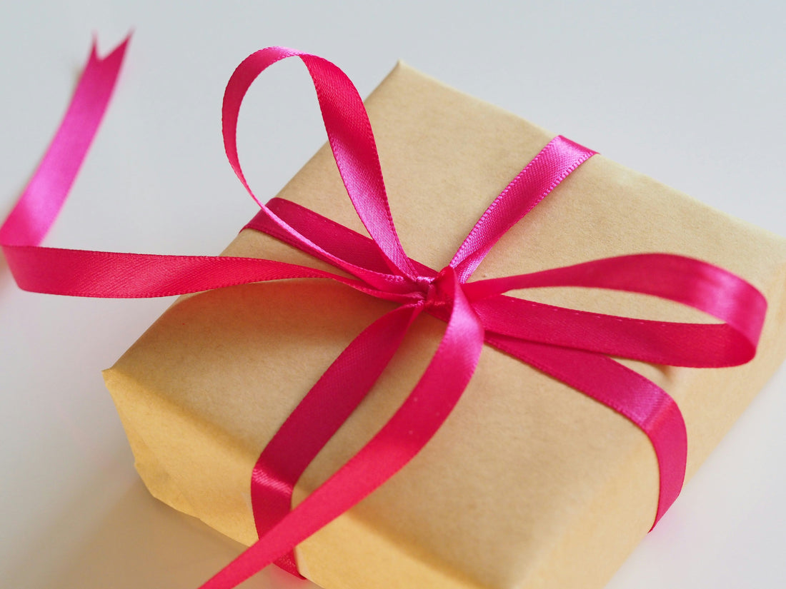 Minimalist Gift Wrapping with Satin Ribbon