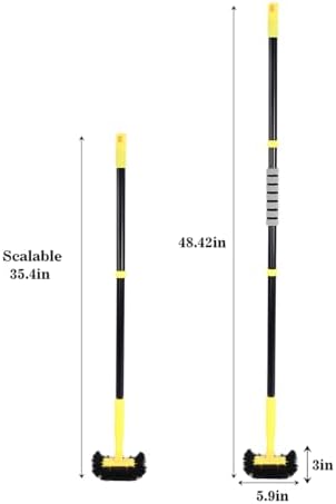 Grout Cleaning Brush with Long Handle - Image 2
