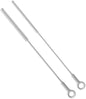 Reusable Silicone Straw Cleaner Brush Set, Flexible&Bendable Design, Dishwasher by Leucite