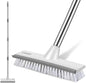 SetSail Floor Scrub Brush with 51-Inch Long Adjustable Handle 2 in 1 Scrape by SetSail