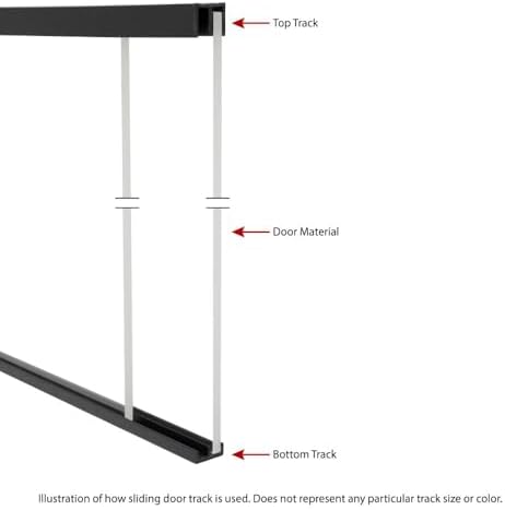 1/4" Panel Sliding Door Track - Image 6