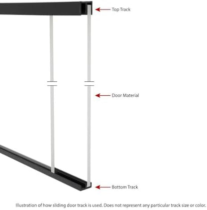 1/4" Panel Sliding Door Track - Image 6