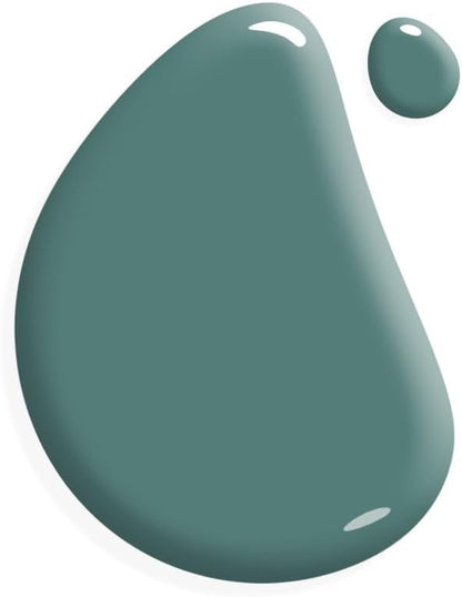 AMY HOWARD AT HOME Chalk-Based One Step Paint for Furniture, Cabinetry, Decor, Finish, and More | No Stripping, Sanding, or Priming | Dark Base | 32 Ounce | Peacock Arbre