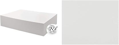 UCreate Watercolor Paper, Bulk (250 Sheets) + Pacon 4-Ply Railroad Board (25 Sheets)