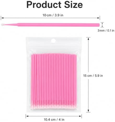 G2PLUS Micro Swabs, Disposable Micro Applicator Brushes and Swabs 100PCS - Image 2