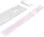 Gel Wrist Rest for Computer Keyboard and Mouse, Ergonomic Clear Keyboard Pad by Sekonow
