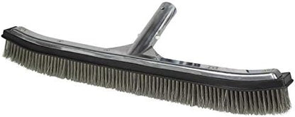 Poolmaster Stainless Steel Pool Algae Brush, Heavy-Duty Aluminum Back, by Poolmaster
