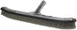 Poolmaster Stainless Steel Pool Algae Brush, Heavy-Duty Aluminum Back, by Poolmaster
