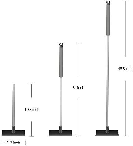 MR.SIGA Floor Scrub Brush with Long Handle - Image 3