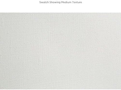 Creative Mark The Edge Deluxe Cotton 1-1/2" Deep Stretched Canvas for Painting, 4x4 Pack of 3, 14oz. Primed Weight, Universal Archival Priming, Medium Tooth, Frameless Artwork Canvas for Painters