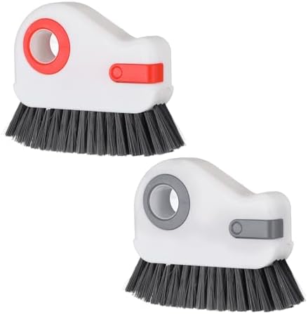 Qianyu 2 PCS Groove Cleaning Brush 2 in 1 Window Track Cleaning Tool Crevice by Unknown