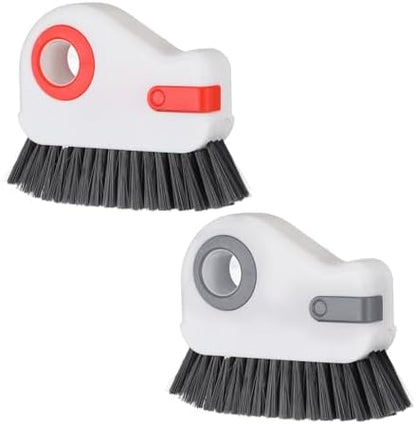 Qianyu 2 PCS Groove Cleaning Brush 2 in 1 Window Track Cleaning Tool Crevice by Unknown