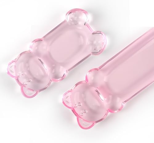 Gel Keyboard and Mouse Wrist Rest Set – Clear Wrist Rest - Image 6