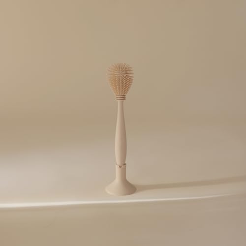 mushie Baby Bottle Brush | Soft Silicone - Image 3