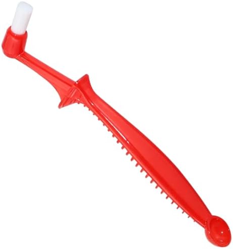 Red Espresso Machine Cleaning Brush Grinder Tools by JULAR