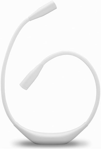 Lumos Knitting Light, Crafter Light Around Neck for Knitters and Crocheters, 3 Colors & Adjustable Brightness. Portable, Wearable, Rechargeable&Long Lasting (White)