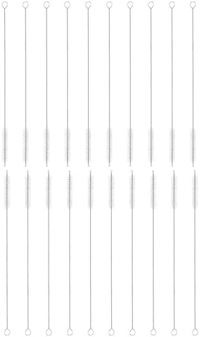 HARFINGTON Straw Cleaner Brush Set, 10 Inch Length 304 Stainless Steel and by HARFINGTON