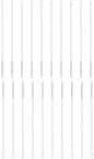 HARFINGTON Straw Cleaner Brush Set, 10 Inch Length 304 Stainless Steel and by HARFINGTON