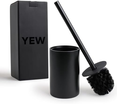 Yew Design Matte Black Toilet Bowl Brush by YEWDesign