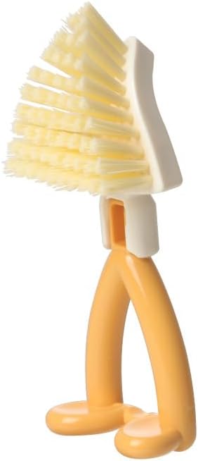 Foldable Triangle Cleaning Brush, 1 Pack Short Handle Crevice Scrub Brush by Unknown