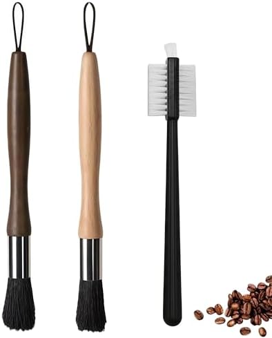 3-Pack Coffee Machine Cleaning Brush, Grinder Cleaning Accessories by Unknown