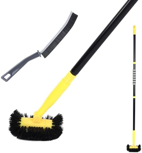 Grout Cleaning Brush with Long Handle by Unknown