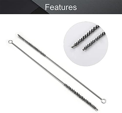 Utoolmart Steel Wire Cleaning Brush, Spiral Power Tube Brush, 0.2-inch Diameter - Image 3