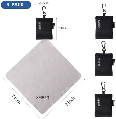 SEIBER Microfiber Eyeglass Cleaning Cloth - Image 4