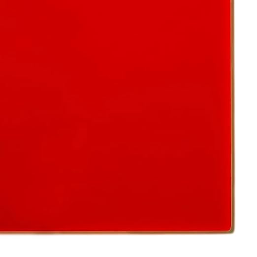 KastLite Colored Acrylic Sheets Nominal 24" x 24" - Plastic Sheet Easy to Cut, Saw, Shape, Laser Cut - Ideal for Arts & Crafts & DIY Projects- Durable, Lightweight, Scratch Resistant - Red 4 Pack