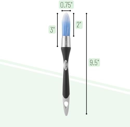 Bates- Trim Brush, 0.75 Inch, Edge Painting Tool, Trim Paint Brushes, Trimmer - Image 2