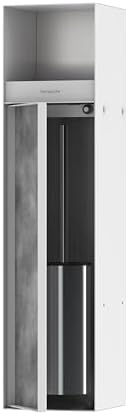 hansgrohe XtraStoris Rock Recessed Toilet Brush Holder by Unknown