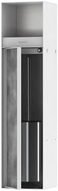 hansgrohe XtraStoris Rock Recessed Toilet Brush Holder by Unknown