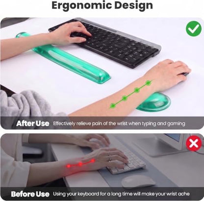 Gel Keyboard & Mouse Wrist Rest Set - Image 3