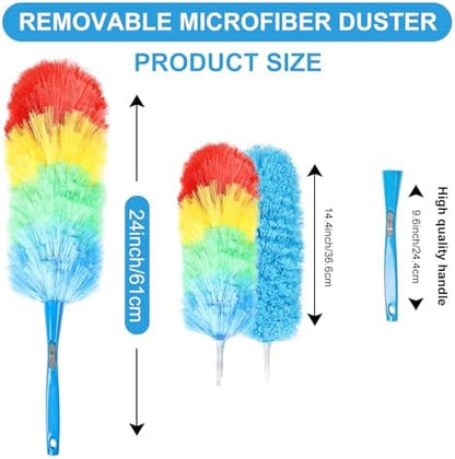 Rainbow Static Duster 24inch Reusable Microfiber Electrostatic Dusters - Image 2