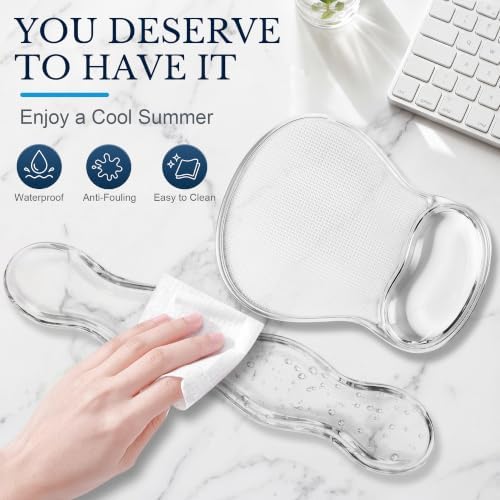 Keyboard Wrist Rest & Ergonomic Mouse Pad - Image 4