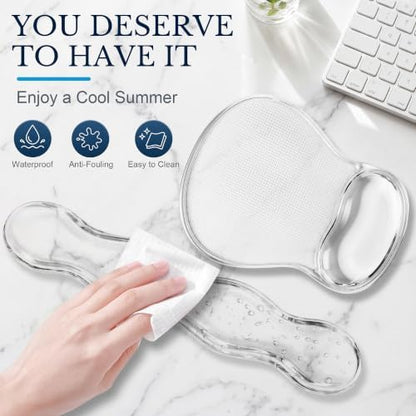 Keyboard Wrist Rest & Ergonomic Mouse Pad - Image 4