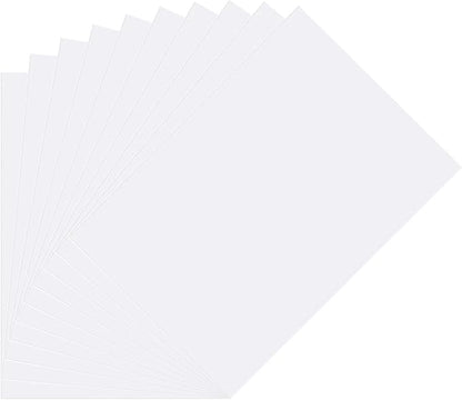 DMiotech 10Pcs Correction Gel Light Filter Overlay Transparent Plastic PVC Sheets Clear for Photo，Film,Video