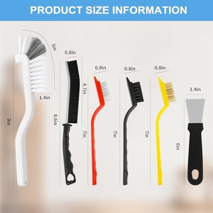 Dfacio 11Pcs Crevice Cleaning Brush Set - Image 3