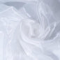 Fynite White Organza Fabric by The Yard | 2 Yard Long | 44" Wide | Bridal Soft Sheer Organza Tulle for DIY Wedding Dress Fashion Craft Decorations